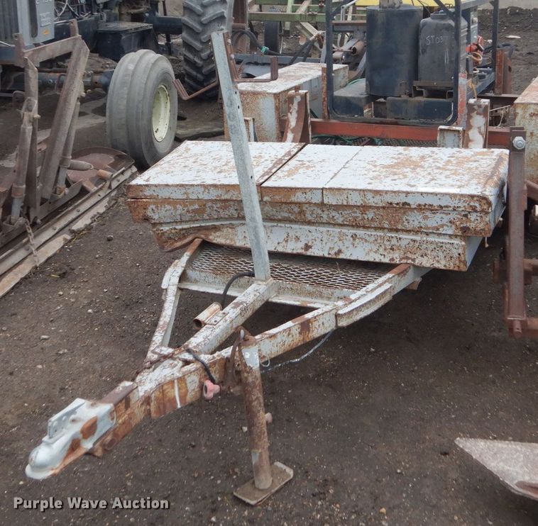 image for item GW9850 Pressure washer trailer