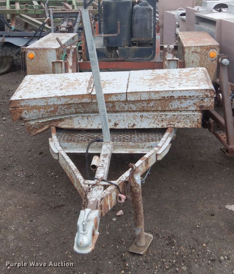 image for item GW9850 Pressure washer trailer