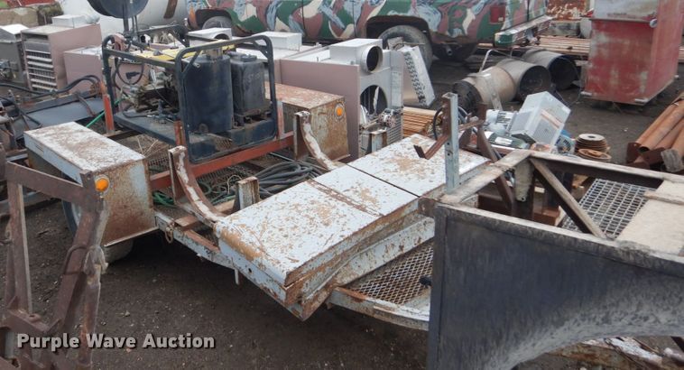 image for item GW9850 Pressure washer trailer