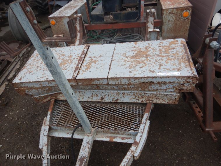 image for item GW9850 Pressure washer trailer