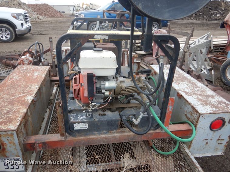 image for item GW9850 Pressure washer trailer