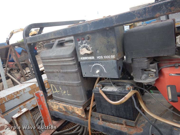 image for item GW9850 Pressure washer trailer