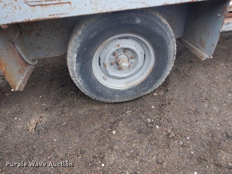 image for item GW9850 Pressure washer trailer