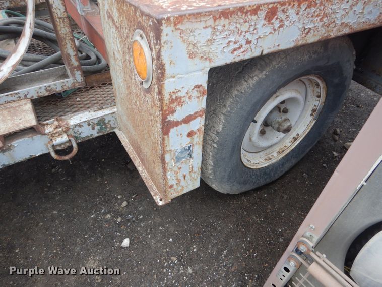 image for item GW9850 Pressure washer trailer