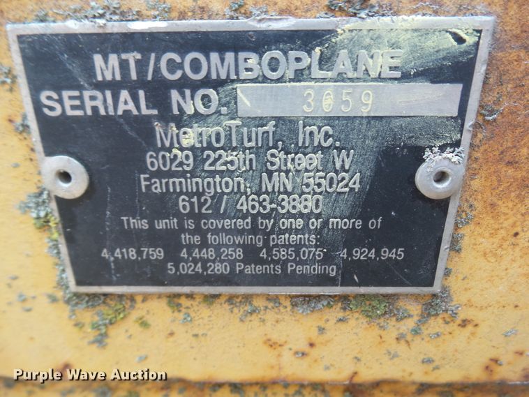 image for item GX9033 Metro Turf land plane