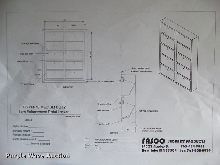 image for item GX9041 Gun safe