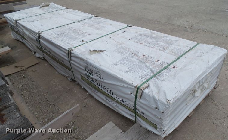 image for item GX9043 (125) Hardie cement board siding