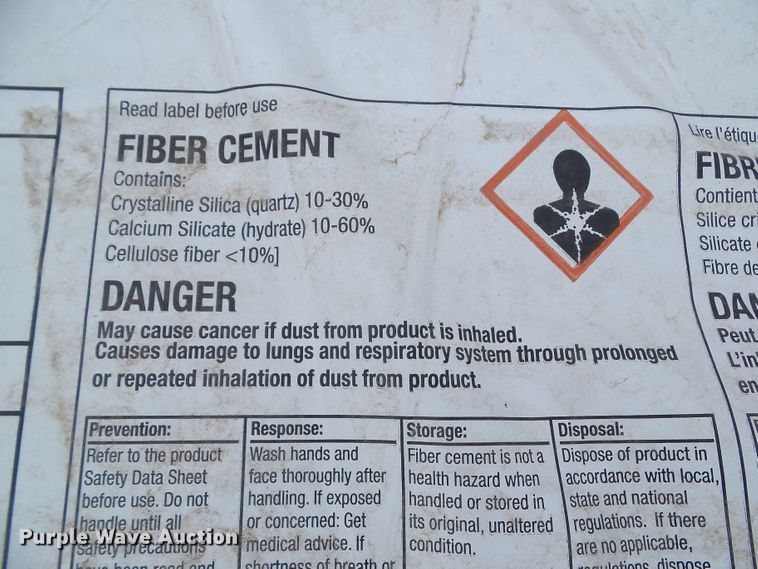 image for item GX9043 (125) Hardie cement board siding