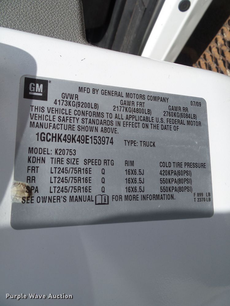 image for item GX9055 2009 Chevrolet Silverado 2500HD  Ext. Cab pickup truck