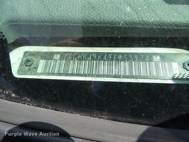 image for item GX9055 2009 Chevrolet Silverado 2500HD  Ext. Cab pickup truck