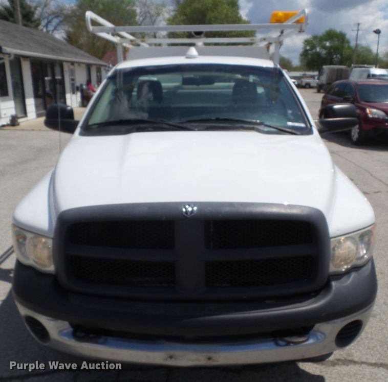 image for item GX9056 2005 Dodge Ram 2500  utility bed pickup truck