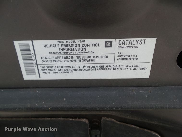 image for item GX9058 2008 Saturn Outlook XE  SUV