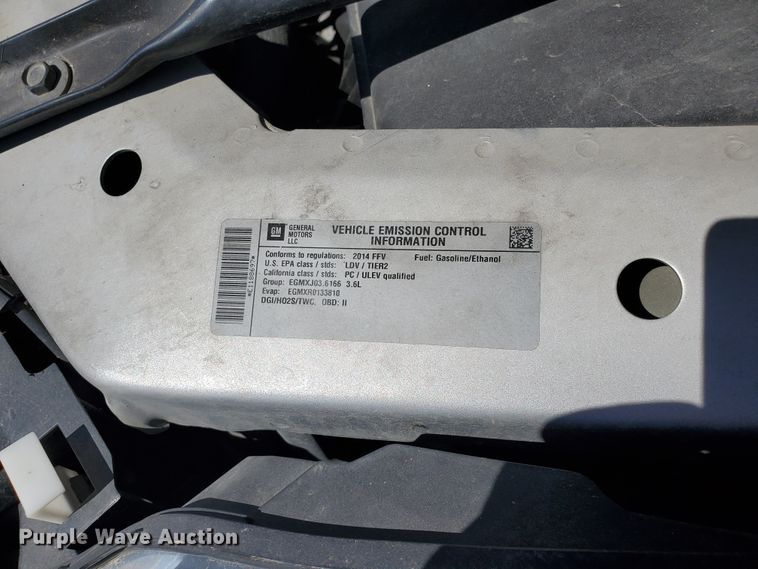 image for item GX9920 2014 Chevrolet Impala Limited