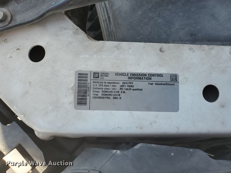 image for item GX9931 2013 Chevrolet Impala