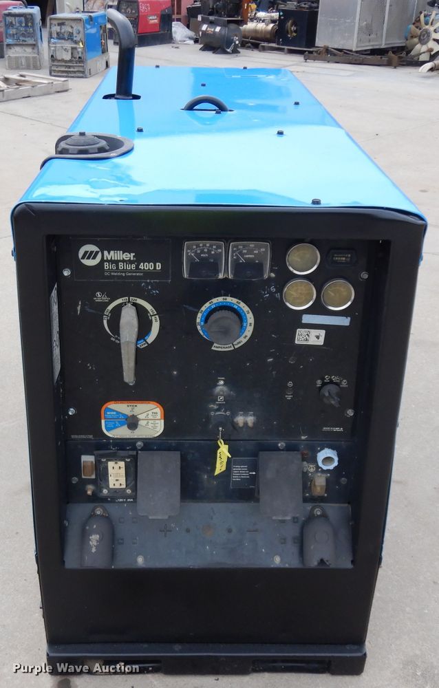 Miller Big Blue 400D welder/generator in Omaha, NE Item GY9077 sold