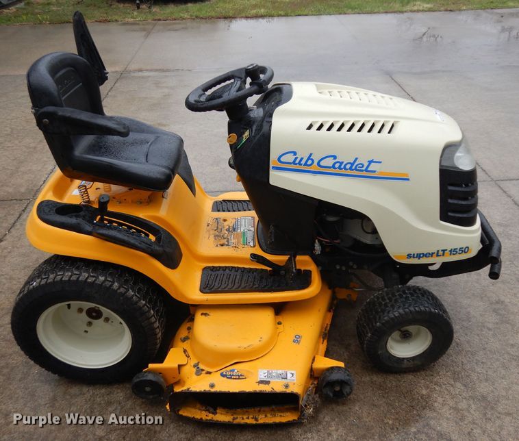 image for item GY9082 Cub Cadet Super LT1550 lawn mower