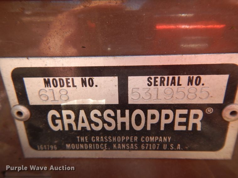 image for item GY9094 Grasshopper 618 ZTR lawn mower