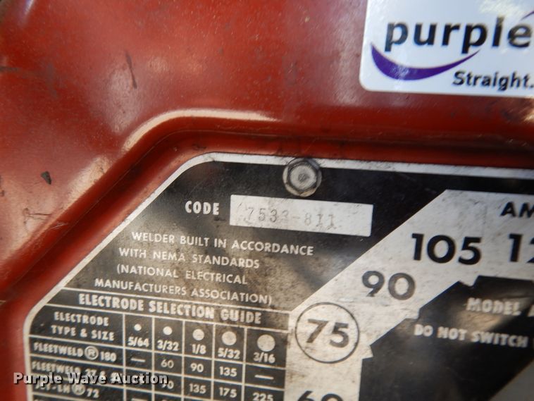 image for item GY9125 Lincoln Lincweld stick welder