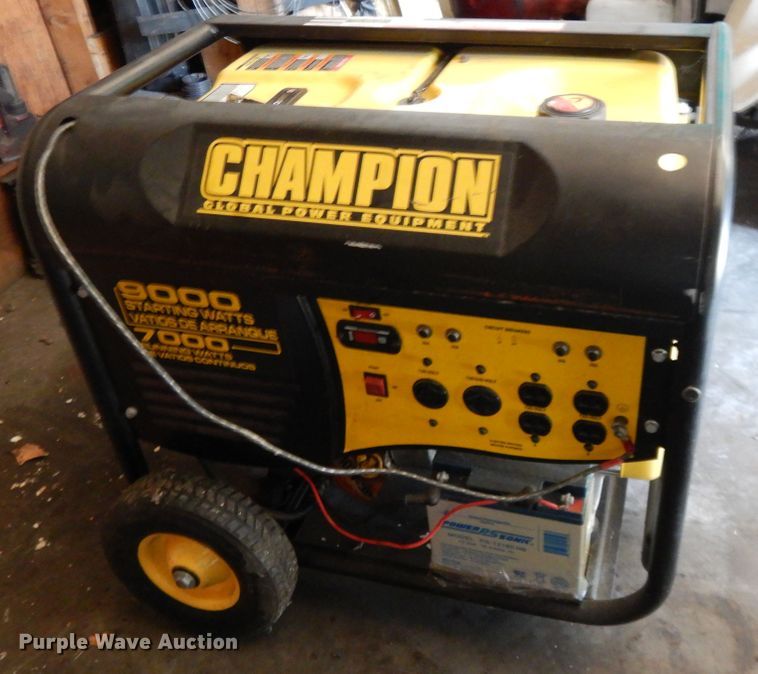 image for item GY9127 2012 Champion 41532 generator