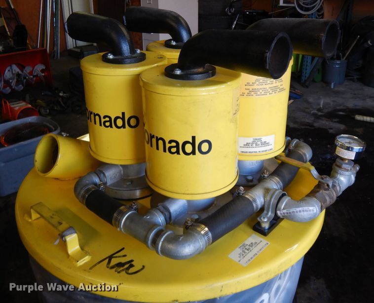 image for item GY9130 Tornado Quad Venturi wet/dry vacuum