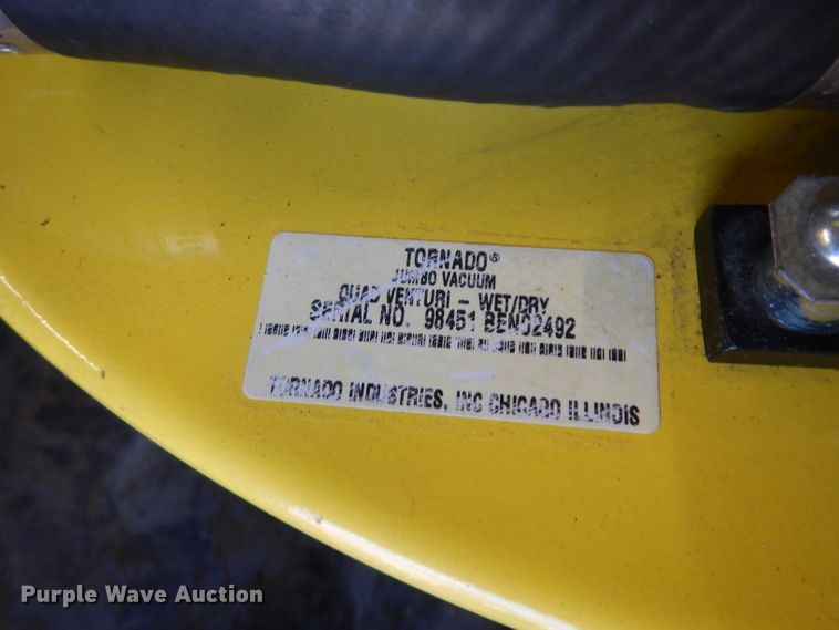 image for item GY9130 Tornado Quad Venturi wet/dry vacuum