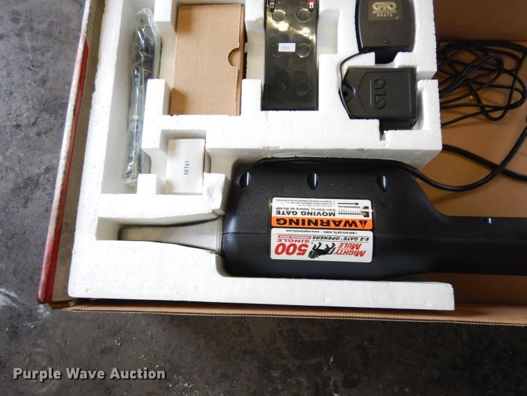image for item GY9146 Mighty Mule 500 single automatic gate opener