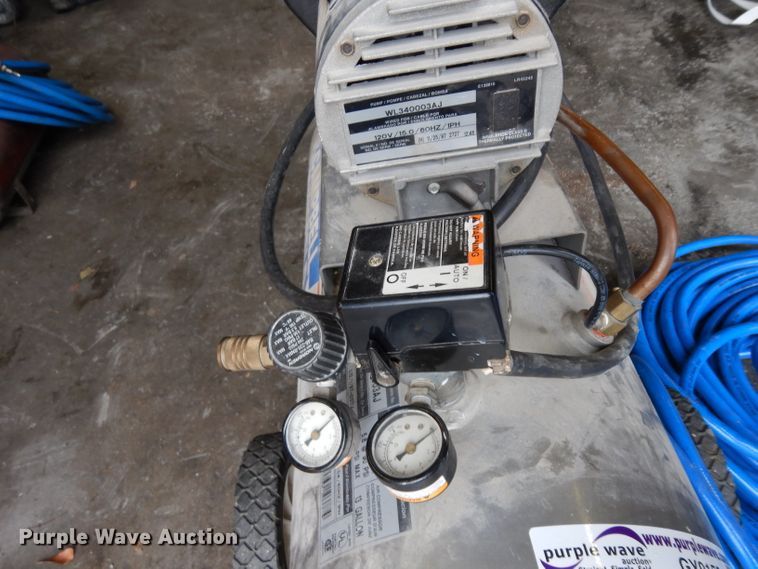 image for item GY9153 Campbell Hausfeld WL604003AJ air compressor