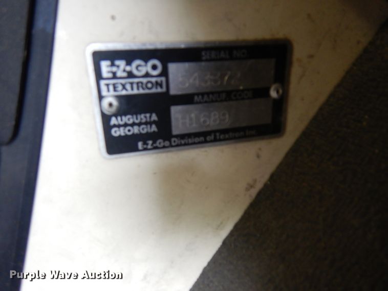 image for item GY9154 (2) golf carts