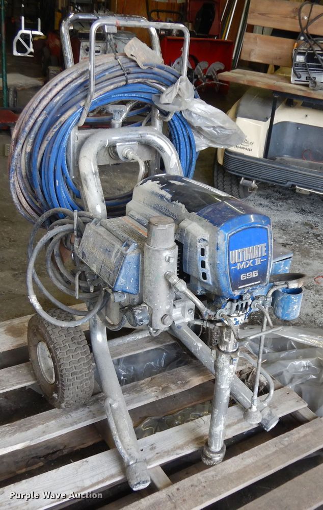 image for item GY9155 Graco Ultimate MX2 695 airless paint sprayer