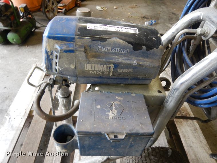 image for item GY9155 Graco Ultimate MX2 695 airless paint sprayer