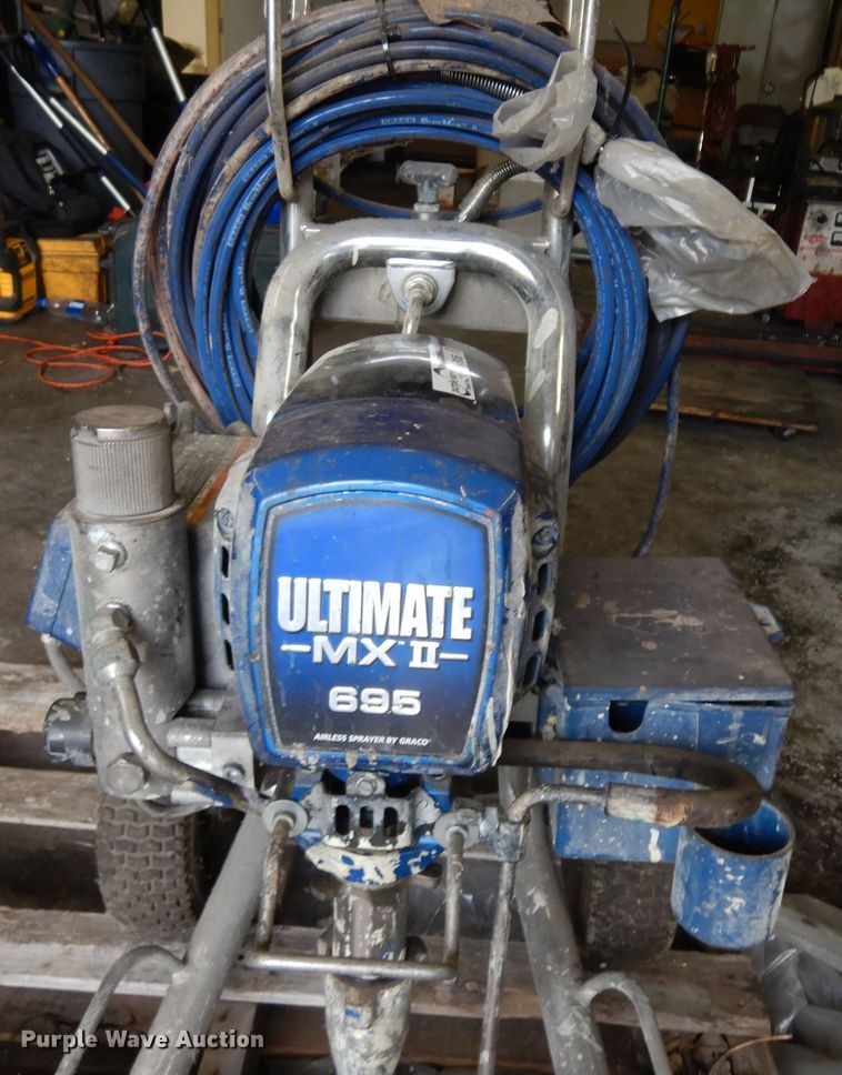 image for item GY9155 Graco Ultimate MX2 695 airless paint sprayer