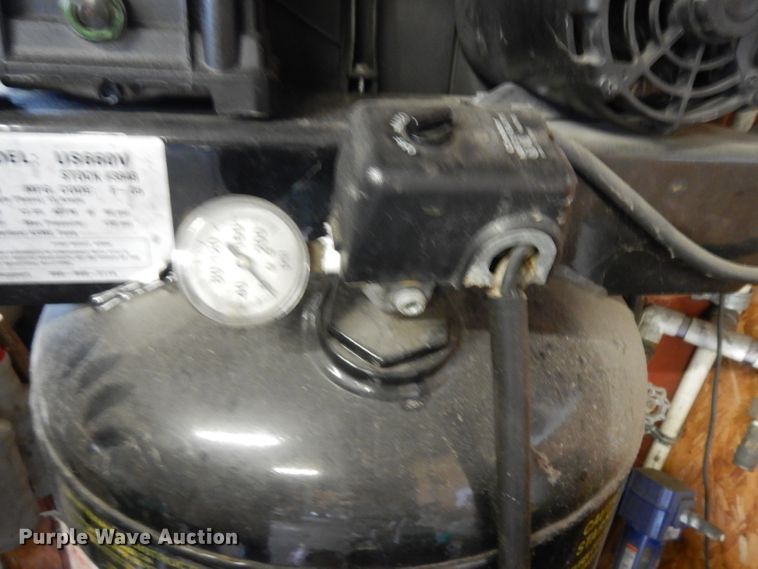 image for item GY9156 US General US660V air compressor