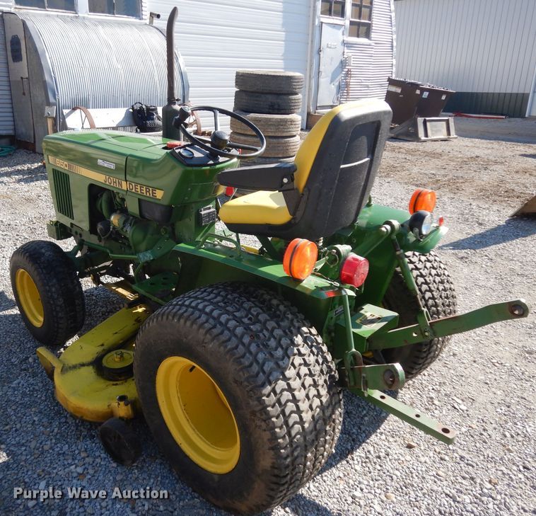 image for item GY9198 John Deere 650 tractor