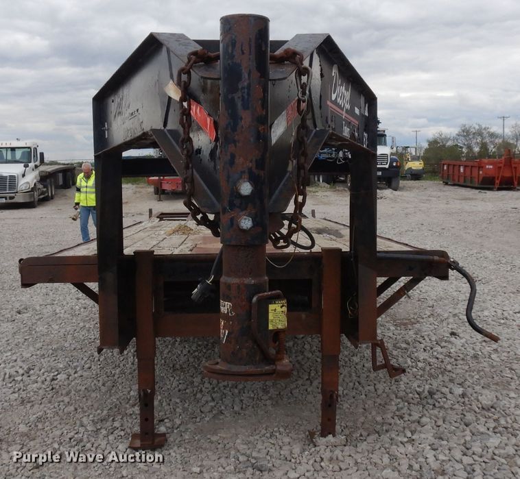 image for item GY9203 1996 Oklahoma equipment trailer