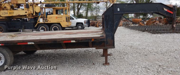 image for item GY9203 1996 Oklahoma equipment trailer