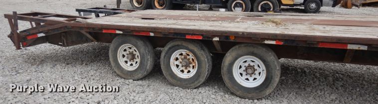 image for item GY9203 1996 Oklahoma equipment trailer