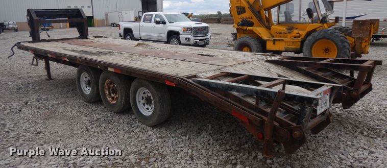 image for item GY9203 1996 Oklahoma equipment trailer