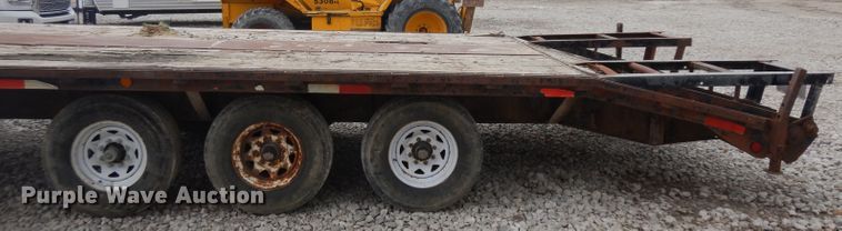 image for item GY9203 1996 Oklahoma equipment trailer
