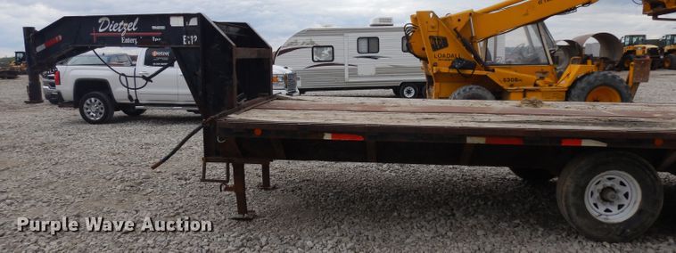 image for item GY9203 1996 Oklahoma equipment trailer