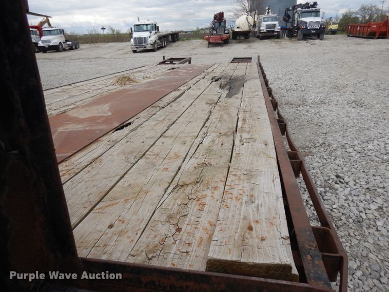 image for item GY9203 1996 Oklahoma equipment trailer