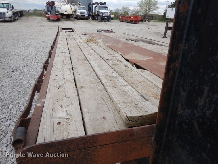 image for item GY9203 1996 Oklahoma equipment trailer