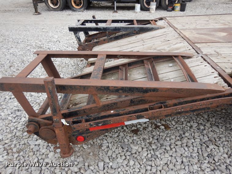 image for item GY9203 1996 Oklahoma equipment trailer