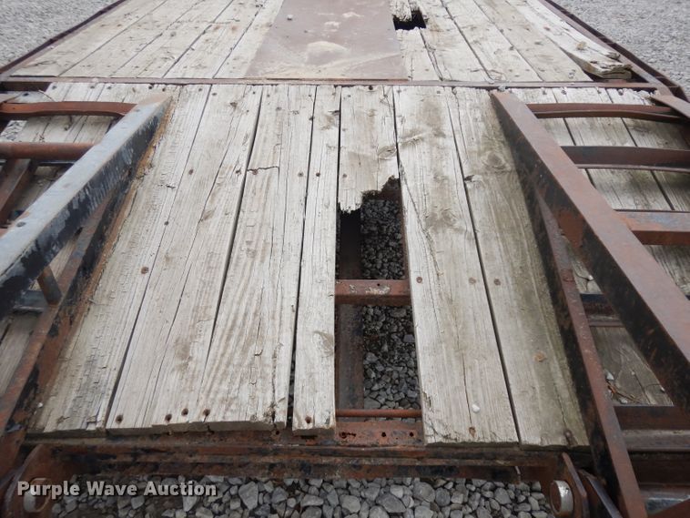 image for item GY9203 1996 Oklahoma equipment trailer