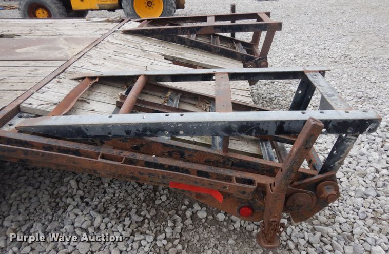 image for item GY9203 1996 Oklahoma equipment trailer