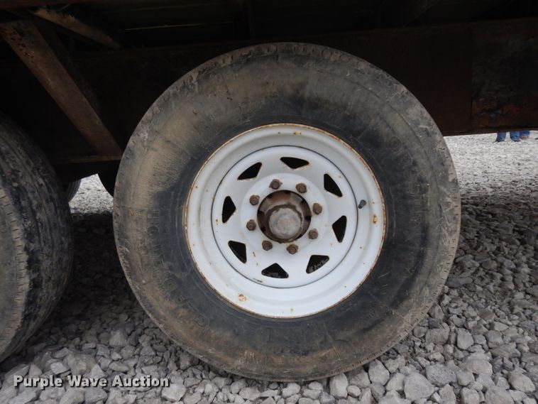 image for item GY9203 1996 Oklahoma equipment trailer