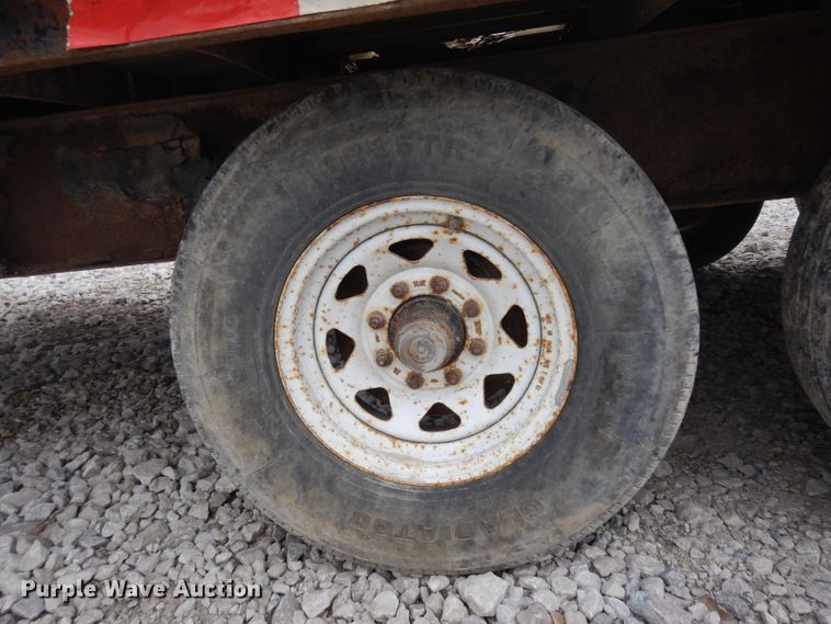 image for item GY9203 1996 Oklahoma equipment trailer