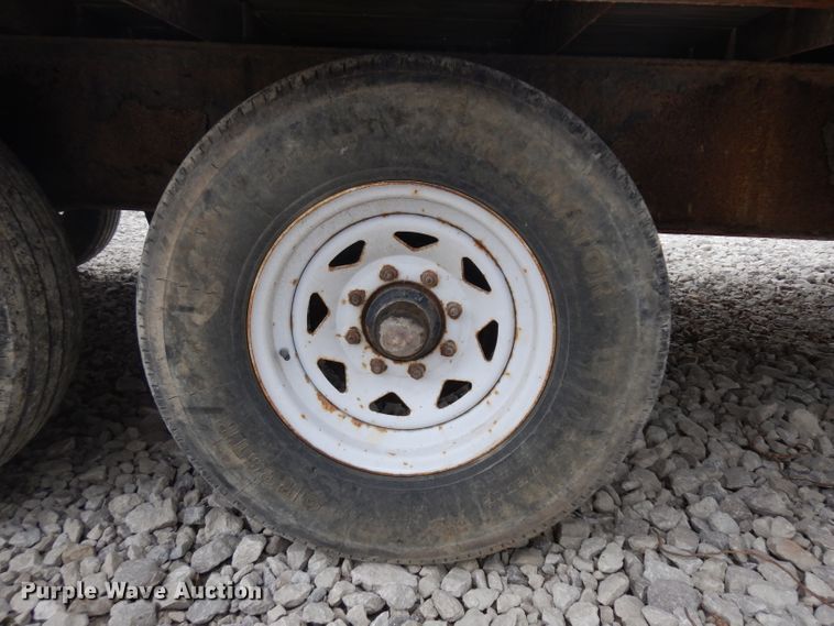 image for item GY9203 1996 Oklahoma equipment trailer