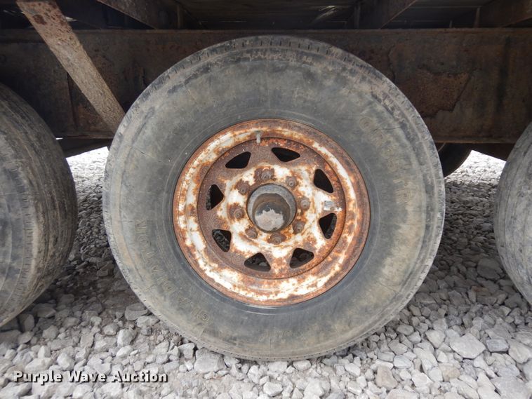 image for item GY9203 1996 Oklahoma equipment trailer