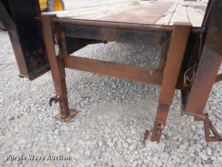 image for item GY9203 1996 Oklahoma equipment trailer