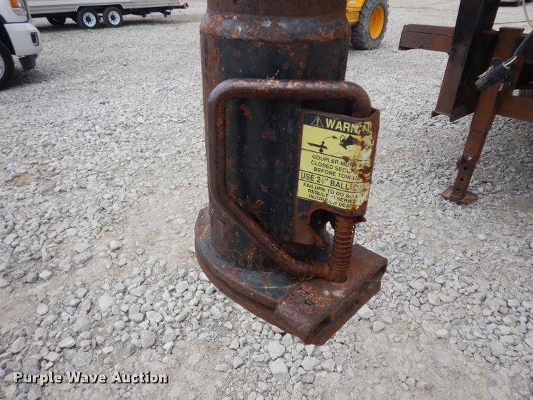 image for item GY9203 1996 Oklahoma equipment trailer